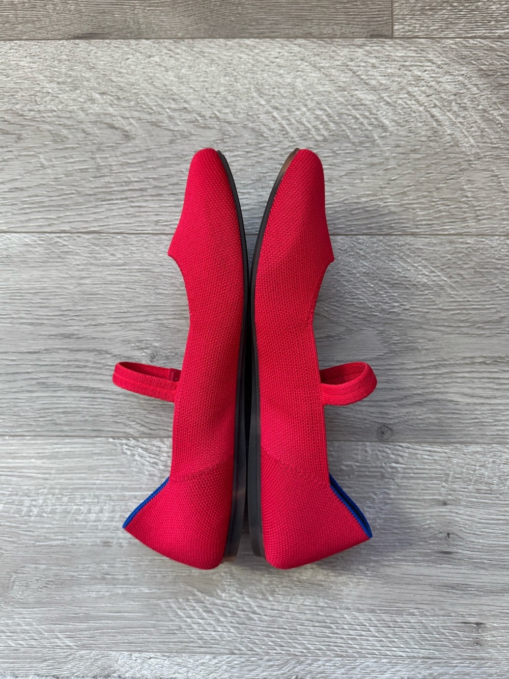Rothy’s The Square Mary Jane in Lollipop Red Size 10 - Picture 3 of 11